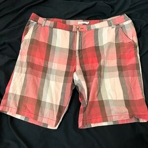 🌻🌻3 for $30🌻🌻ALFRED SUNG  Checkered Shorts